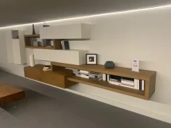 Parete attrezzata Lampo Sangiacomo in stile moderna a prezzo ribassato