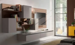 Parete attrezzata Light composizione 2 di Orme scontata del 30%