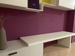 Parete attrezzata Light day comp.03 Orme in stile moderna a prezzo scontato