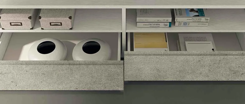 Parete attrezzata Lionslinea velvet one di Collezione esclusiva in OFFERTA OUTLET