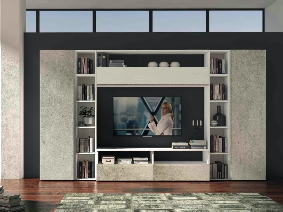 Parete attrezzata Lionslinea velvet one di Collezione esclusiva in OFFERTA OUTLET