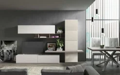 Parete attrezzata Living  574 della firma Giessegi con un ribasso esclusivo