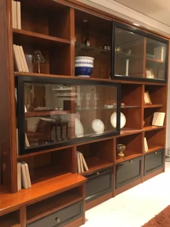 Parete attrezzata Living Piombini in legno in Offerta Outlet