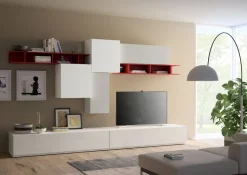 Parete attrezzata Living 579 di Giessegi in OFFERTA OUTLET