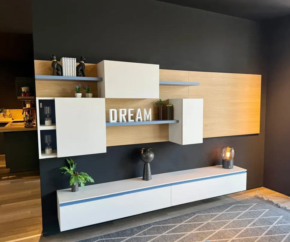 Parete attrezzata Living orme light collection del marchio Orme con un ribasso esclusivo