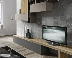 Parete attrezzata Lk08 dell'azienda Siloma con uno sconto esclusivo