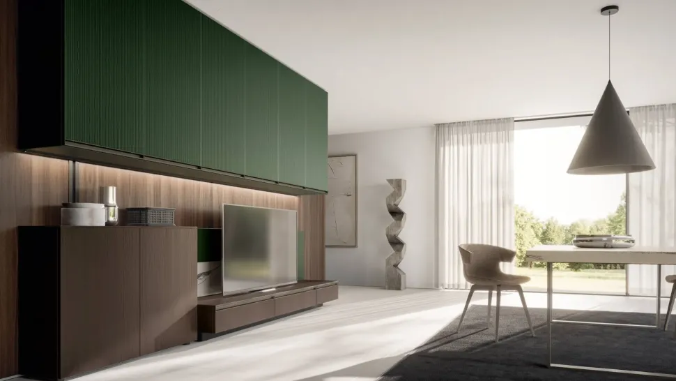 Parete attrezzata Location 04 della marca Santalucia con un ribasso esclusivo