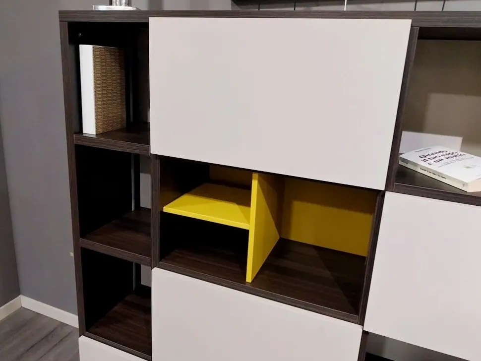 Parete attrezzata Luce di Febal in OFFERTA OUTLET