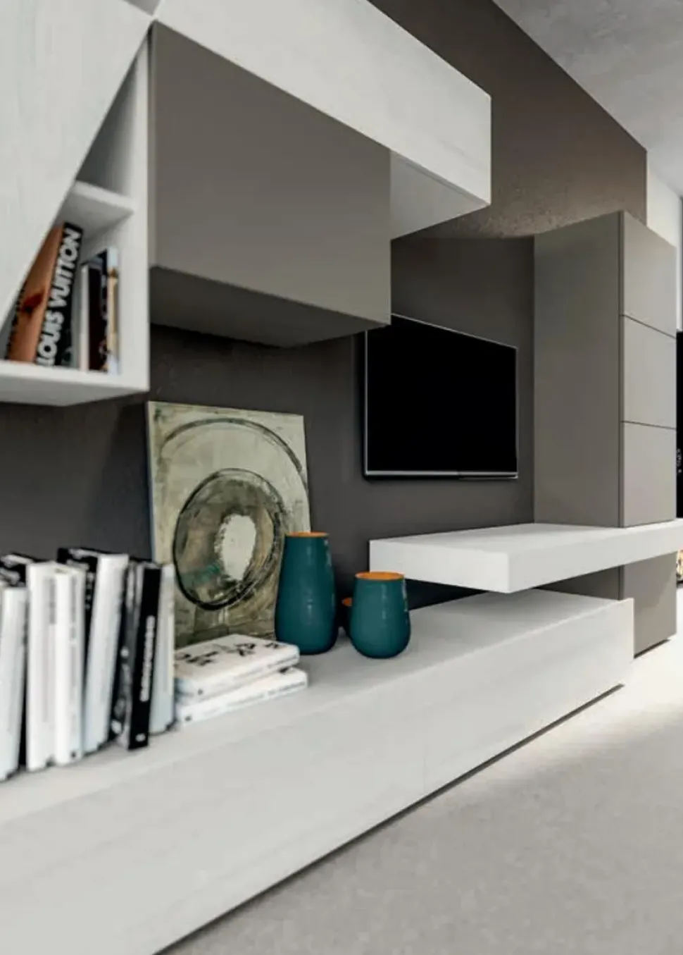 Parete attrezzata Mdssl 304 della firma Md work con un ribasso esclusivo