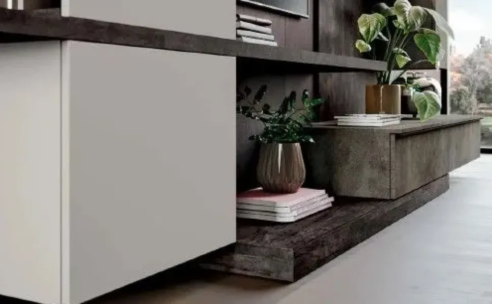 Parete attrezzata Mito 5.0 del brand Imab con uno sconto esclusivo