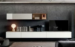 Parete attrezzata Mito 5.0- qsm621 Imab group in stile design a prezzo scontato