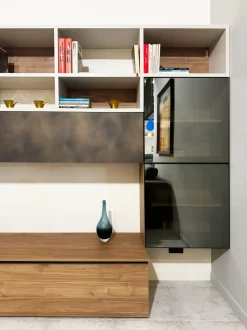 Parete attrezzata Mito Imab in stile moderna a prezzo ribassato