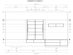 Parete attrezzata Mito urban di Imab in OFFERTA OUTLET