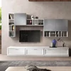 Parete attrezzata Mobile living modello jazz 107 di Gierre mobili in OFFERTA OUTLET