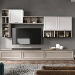 Parete attrezzata Mobile soggiorno modello jazz della firma Gierre mobili con un ribasso esclusivo