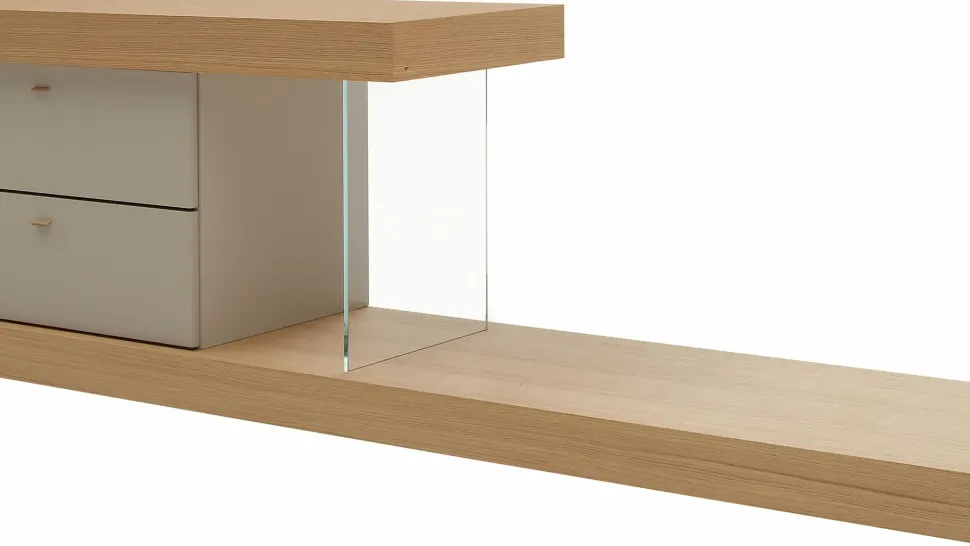 Parete attrezzata modello F2/ form line 241 con pensili di Forme’s: richiedi ora il prezzo