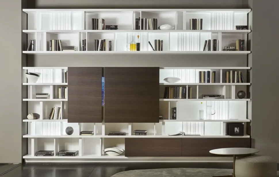 Parete attrezzata modello Noemi di Artigianale: richiedi il prezzo