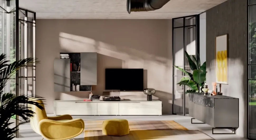 Parete attrezzata modello Day 05 di Orme: contatta il venditore per scoprire il prezzo