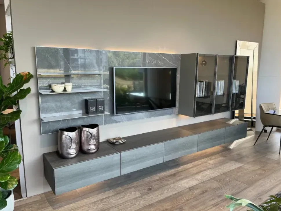 Parete attrezzata Modulart della firma Presotto con un ribasso esclusivo