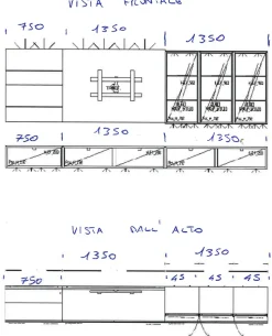 Parete attrezzata Modulart della firma Presotto con un ribasso esclusivo