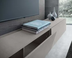 Parete attrezzata Mood 8 Astor mobili in stile design a prezzo ribassato