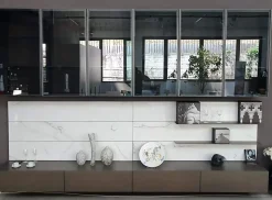 Parete attrezzata Oasi modul art  Presotto in stile moderno a prezzo ribassato