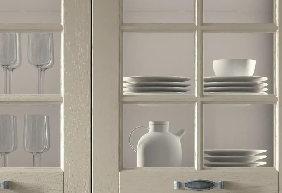 Parete attrezzata Parete attrezzata modello asolo di Arredo3 scontata del 50%