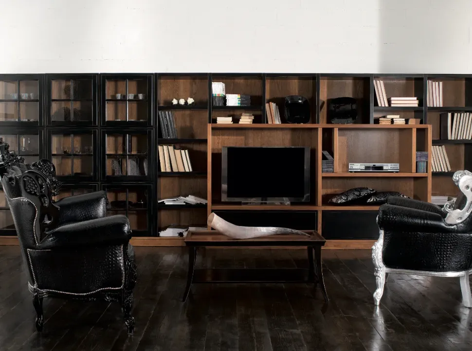 Parete attrezzata Parete grano antiquariato della marca Parlani con un ribasso esclusivo