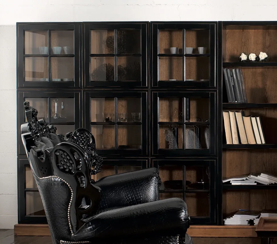 Parete attrezzata Parete grano antiquariato della marca Parlani con un ribasso esclusivo