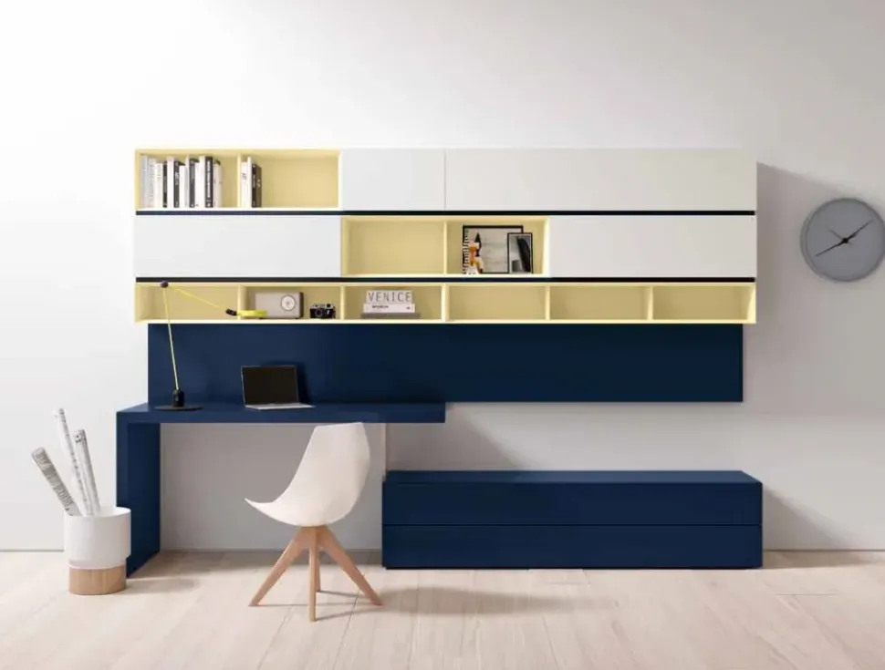 Parete attrezzata People p414 con sconto 0% di Pianca