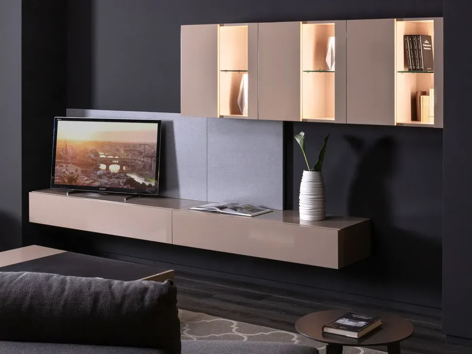 Parete attrezzata plan 27 outlet di Diotti.com in OFFERTA OUTLET