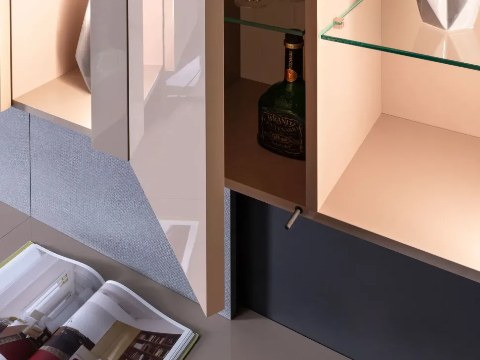 Parete attrezzata plan 27 outlet di Diotti.com in OFFERTA OUTLET