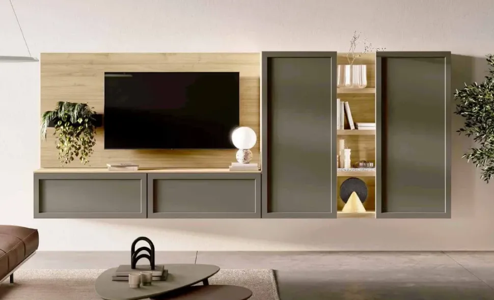 Parete attrezzata Qmc017 del brand Imab con un ribasso esclusivo