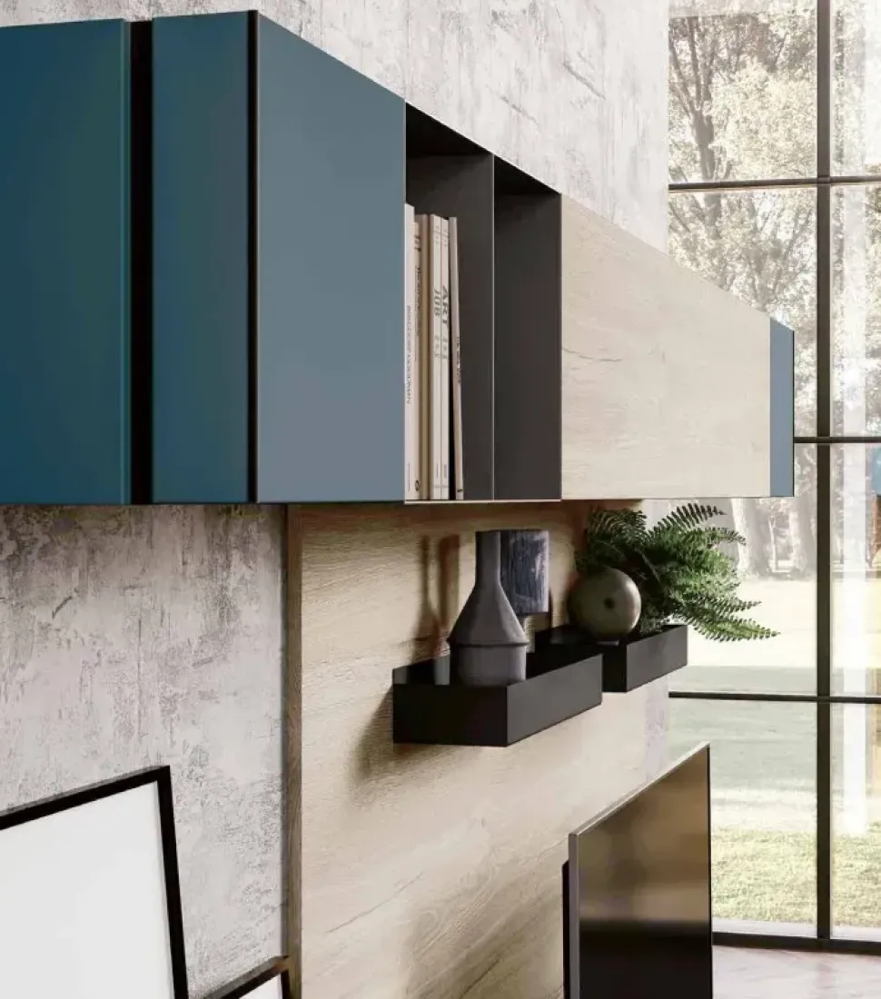 Parete attrezzata Qsm 636 dell'azienda Imab con uno sconto esclusivo