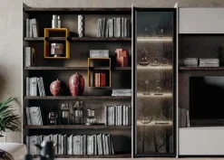 Parete attrezzata Qsm 619 del marchio Imab con uno sconto esclusivo