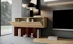 Parete attrezzata Qsm 613 Imab group in stile moderno a prezzo ribassato