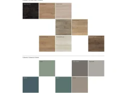 Parete attrezzata Qsm 639 Imab in stile moderno a prezzo scontato