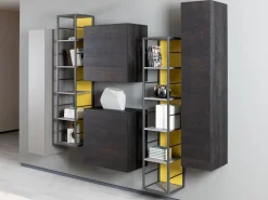 Parete attrezzata Rebel system  di Diotti.com in OFFERTA OUTLET