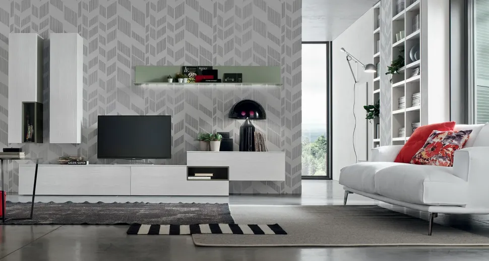 Parete attrezzata Sa 1565 di Maronese acf scontata del 42%