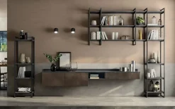 Parete attrezzata Scavolini Living liberamente PREZZI OUTLET