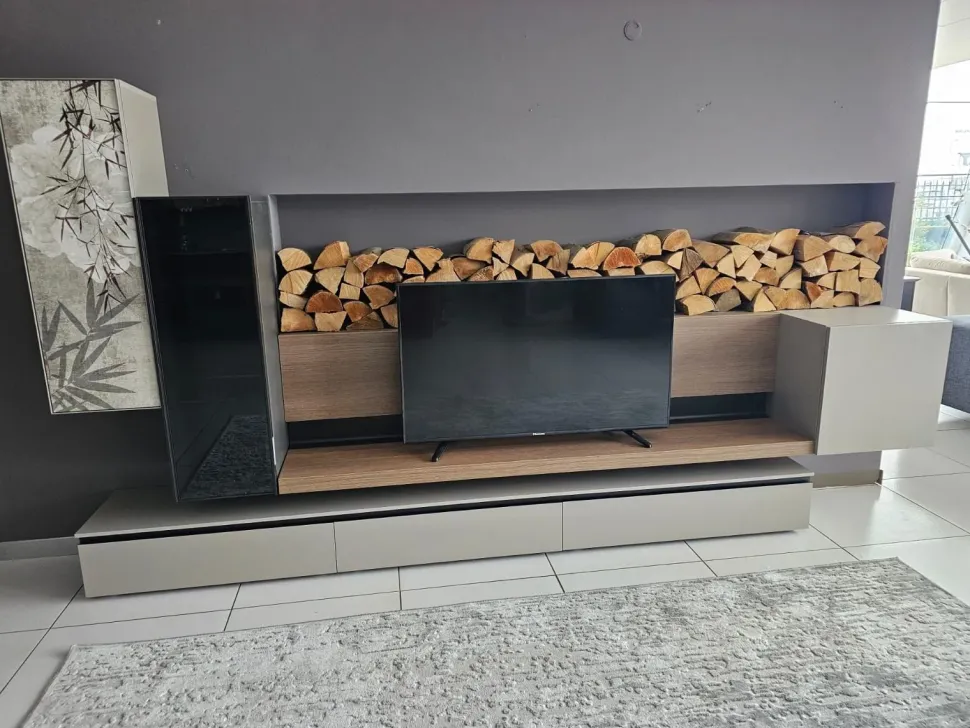 Parete attrezzata Shiro di Tomasella in OFFERTA OUTLET