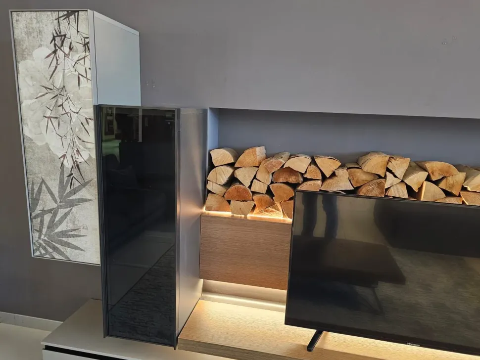 Parete attrezzata Shiro di Tomasella in OFFERTA OUTLET