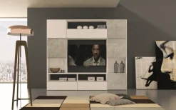 Parete attrezzata Silver- 1 del marchio Artigianale con un ribasso esclusivo