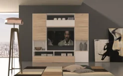 Parete attrezzata Silver- 1 del marchio Artigianale con un ribasso esclusivo