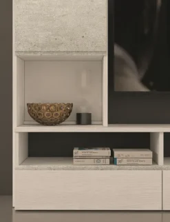 Parete attrezzata Silver- 1 del marchio Artigianale con un ribasso esclusivo