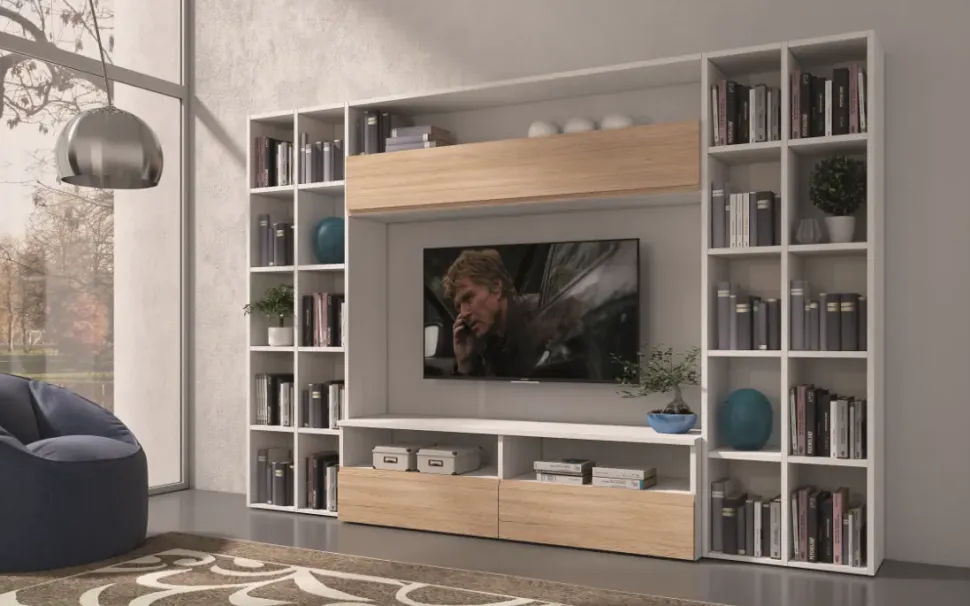 Parete attrezzata Silver 5 del brand Artigianale con un ribasso esclusivo