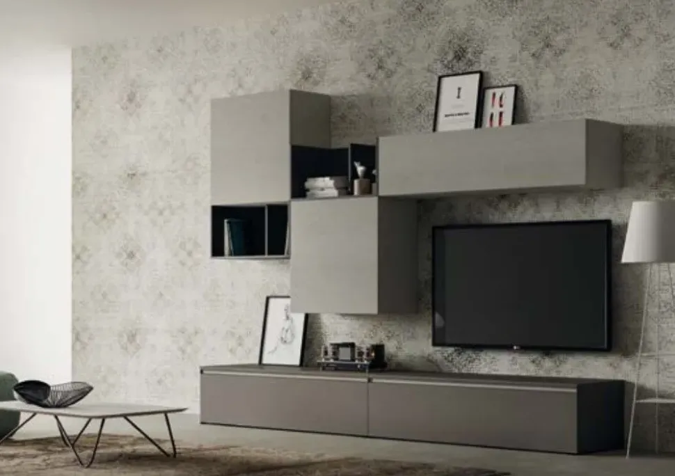 Parete attrezzata Skt11 Tomasella in stile design a prezzo ribassato