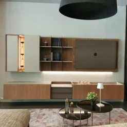 Parete attrezzata Skyline 3.0 di Astor mobili in OFFERTA OUTLET