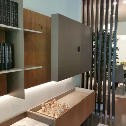 Parete attrezzata Skyline 3.0 di Astor mobili in OFFERTA OUTLET