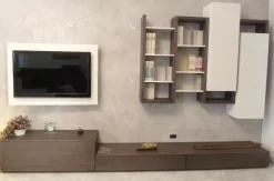 Parete attrezzata Skyline di Astor mobili in OFFERTA OUTLET